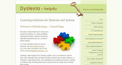Desktop Screenshot of dyslexiahelp4u.co.nz